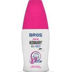 BROS PŁYN NA KOMARY I KLESZCZE DLA DZIECI 50 ML OD 1 ROKU